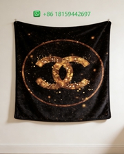 Chanel Throw Blankets